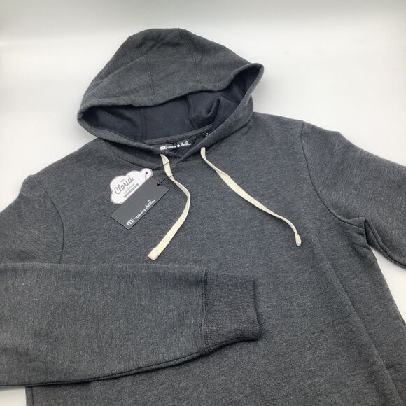Travis Mathew Mens Long Sleeve Cloud Hoodie Heather Black‎ Size Small NWT - Picture 1 of 8